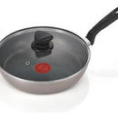 Sarten Imusa Talent 18cm Antiadherente Con Tapa Gris