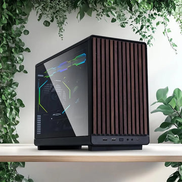 Caja Lian Li A3 Matx-wd, Madera Frontal, Soporta 360mm Aio