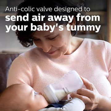 Philips Avent Natural 9oz 4 Biberones Color Transparente