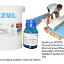 Caucho Silicona Mold Liquido Moldes X500g Molduras Yeso 3d