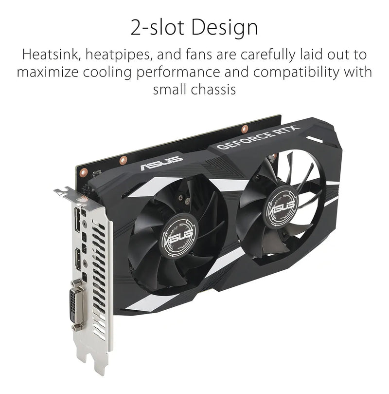 Tarjeta Gráfica Dual Nvidia Geforce Rtx 3050 6gb Oc Pcie 4.0