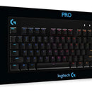 Teclado Logitech G Pro Rgb Switch Gx Clicky Blue Gaming Idioma inglés EE. UU.