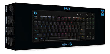 Teclado Logitech G Pro Rgb Switch Gx Clicky Blue Gaming Idioma inglés EE. UU.