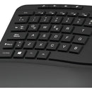 Teclado Klip Xtreme Transcend Wireless Ergonómico - Kbk-530s Color Del Teclado Negro