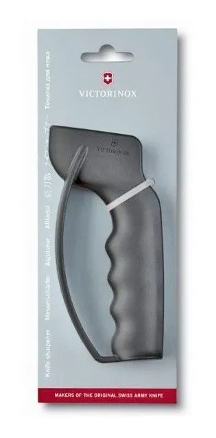 Afilador Victorinox Original Grande Para Navajas Y Cuchillos Negro/gris