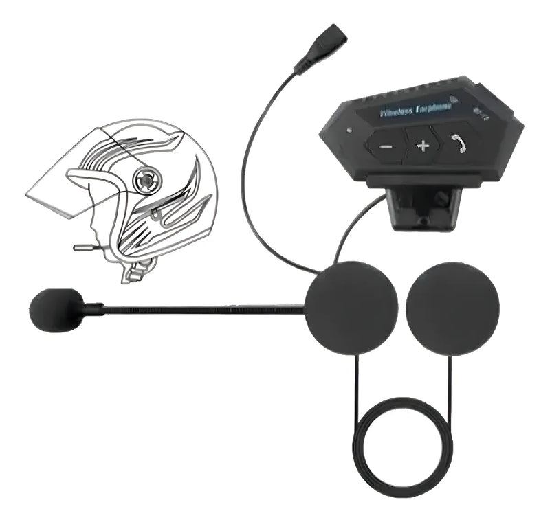 Auriculares Bluetooth 5.0 Cool Helmet Con Micrófono