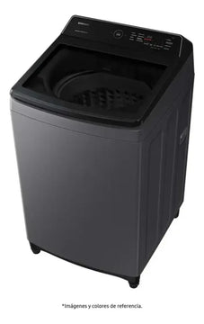 Lavadora Samsung Carga Superior 17 Kilos Wa17cg6441bdco Gris Gris Oscuro