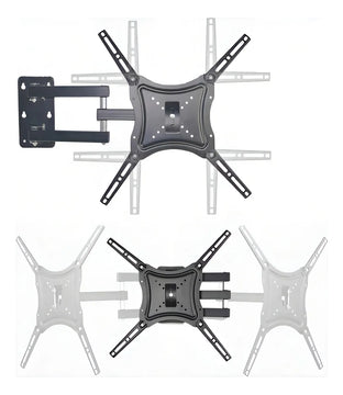 Soporte Tv Pared 55 Pulgadas Soporte Monitor Negro