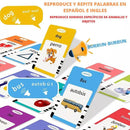 Lector Tarjetas Interactivas Educación Temprana Español-ingl Azul, Rosa