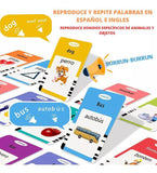 Lector Tarjetas Interactivas Educación Temprana Español-ingl Azul, Rosa