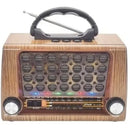 Radio Retro Am Fm Parlante Usb Portátil Bluetooth Recargable