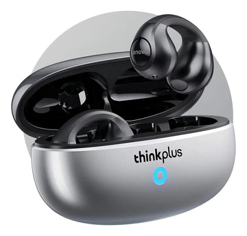 Auriculares inalámbricos Bluetooth Lenovo Livepods Xt83 Tws, color gris y negro