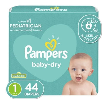 Pañal Pampers Etapa 1 X 44 Unidades Pequeño (p) Sin Género