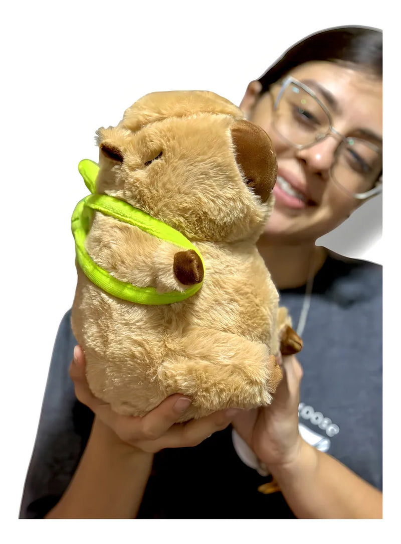 Capibara Peluche Mediano Fino Perfumado Color Café