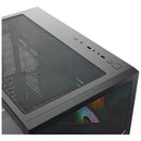 Chasis Gamer Xyz Qubex Black | Argb | Atx | 4 Fans | Type C