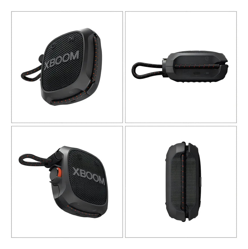 Parlante Portátil LG 5 Watts Dureza Grado Militar. Color Negro