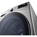 Lavadora Lg Carga Frontal 22 Kg 6 Motion Dd Thinq Plata Plateado