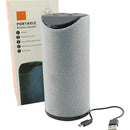 Parlante Bluetooth Ocean Entradas Usb, Auxiliar Y Micro Sd Negro - Gris