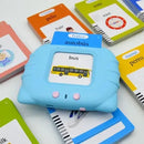 Lector Tarjetas Interactivas Inglés, Español 255 Tarjetas Azul,rosa