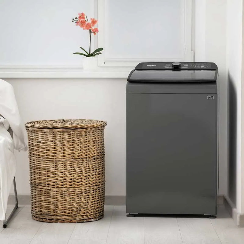 Lavadora Xpert Eco Carga Superior 20 Kgs Agitador Gris Tempe