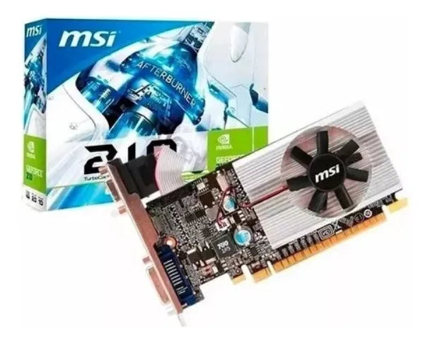 Tarjeta de video Nvidia MSI GeForce 200 Series 210 1GB