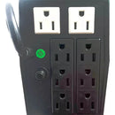 UPS Interactiva Forza BT BT-751 750VA 8 Tomas Entrada y Salida de 120V