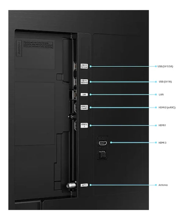 Televisor Samsung 75 Qn75q60dakxzl 4k-uhd Qled Smart