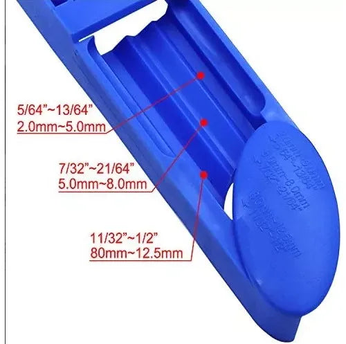 Afilador Brocas Drill Bit Herramienta Para Taladro Azul