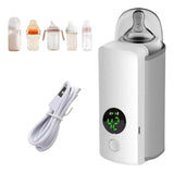 Calentador Tetero Biberones Portátil Inalámbrico Multiusos Blanco