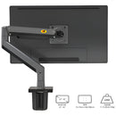 Soporte Flexigas Para Monitores 22 A 40 Nb G45 Usb Color Carbón Mate