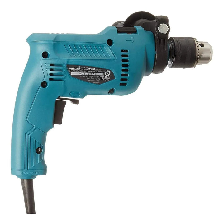 Taladro Percutor 1/2 PuLG Makita Mt M0801b Color Turquesa