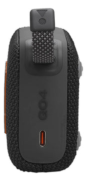 Parlante JBL go4 portátil con bluetooth waterproof negra