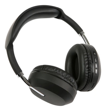 Audífonos Diademas Inalambricas Bluetooh | Pc | Naisu Anc-08 Color Negro