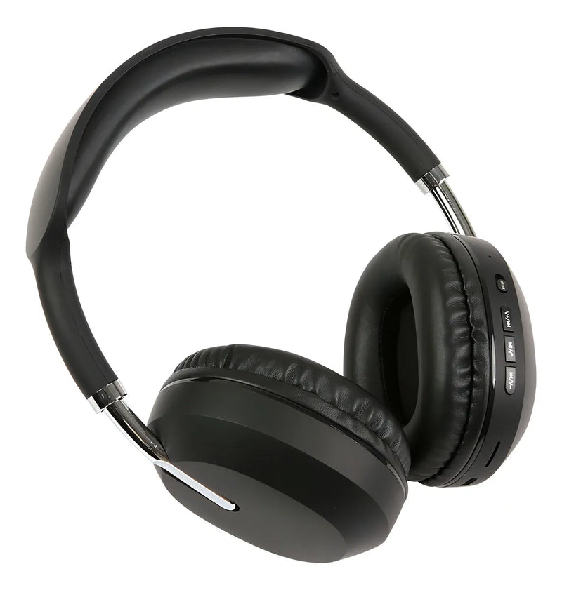 Audífonos Diademas Inalambricas Bluetooh | Pc | Naisu Anc-08 Color Negro