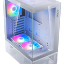 Gabinete Adata Xpg Invader X Mini White Atx 4 Ventiladores Color Blanco
