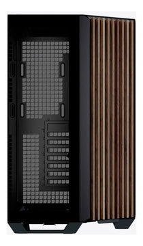 Gabinete Gamer Apnx V1 Negro Wood Maxima Calidad Alta Gama