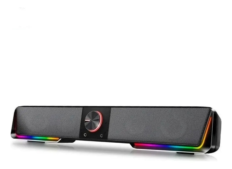 Altavoz Redragon Darknets Gs570 Rgb con barra de sonido, color negro