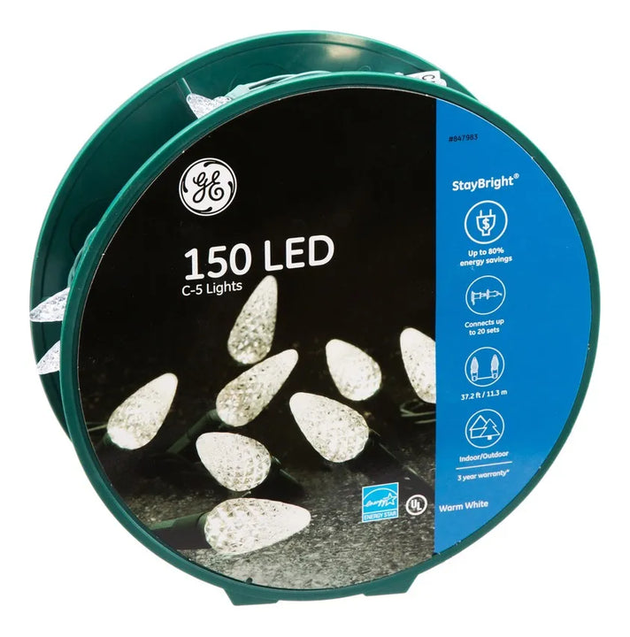 Extensión 150 Luces Navideñas Led General Electric 37.25