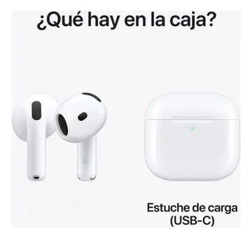 Audífonos Pro 4ta Gen Compatible Con Iphone/android Con Anc Blanco