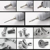 Destornillador Inalámbrico Recargable Eléctrico Impacto - Gris