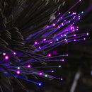 Árbol De Navidad Negro Fibra Óptica 210 Dear Santa
