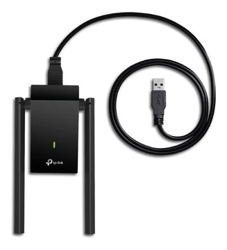 Tarjeta De Red Tplink T4u Plus Ac1300 5ghz Usb 2 Antenas