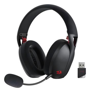 Auriculares Audifonos Inalambricos 2.4 Bt Redragon Ire Pro H Negro