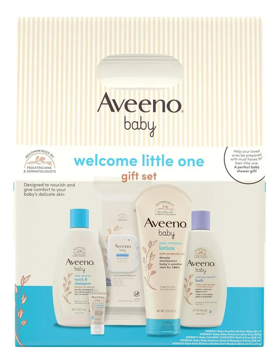 Kit Aveeno De Baño Bebe Baby