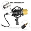 Micrófono de condensador profesional Studio 20hz-20khz de 3,5 mm