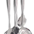 Cucharones Utensilios Para Cocina En Acero Inoxidable Plateado