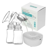 Extractor Leche Electrico Doble, Boquillas Suaves Silicona