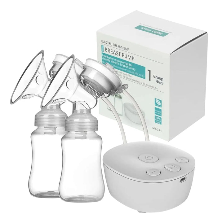 Extractor Leche Electrico Doble, Boquillas Suaves Silicona