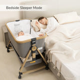 Moisés Y Cama De Noche 3 En 1 Para Bebé Altura Ajustable