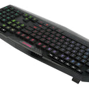 Teclado gamer Redragon Harpe Pro K503A RGB QWERTY español color negro con luz RGB